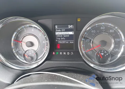 2011 Chrysler Town & Country Touring из США, поврежденный, VIN 2A4RR5DG6BR638208